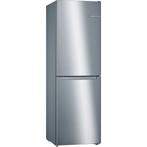 Bosch Series 2 KGN34NLEAG 186cm 50/50 No Frost Fridge Freezer - Stainless Steel Effect - E Rated