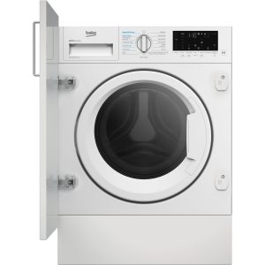 Beko SteamCure WDIK754411 Wifi Connected Integrated 7Kg / 5Kg Washer Dryer with 1400 rpm - White