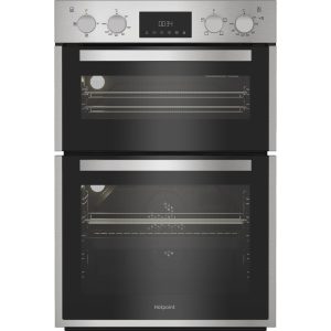 Hotpoint DIH 10D IX Built In Electric Double Oven - Stainless Steel - A/A Rated
