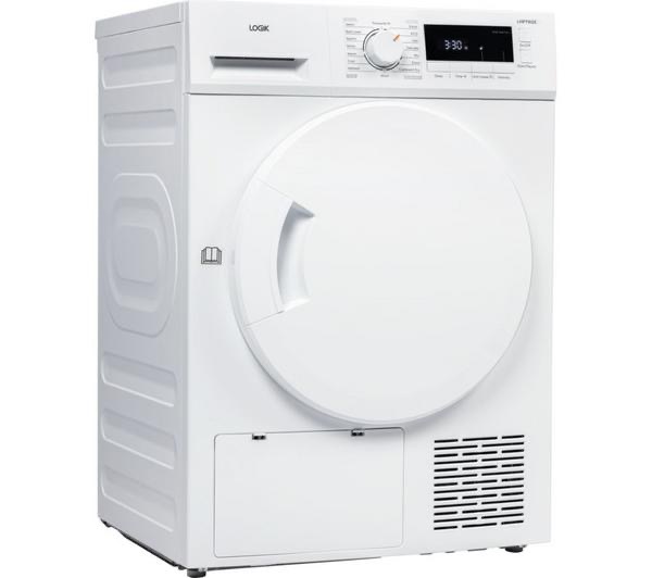 LOGIK LHP7W25 7 kg Heat Pump Tumble Dryer - White - Image 2