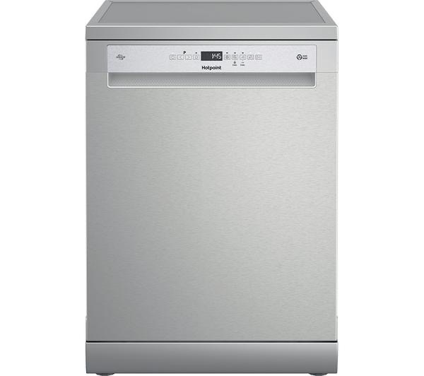 HOTPOINT Maxi Space H7F HP43 X UK Full-size Dishwasher - Silver