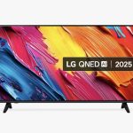 LG 43QNED70A6A (2025) QNED HDR 4K Ultra HD Smart TV - 43 inch - Charcoal Black
