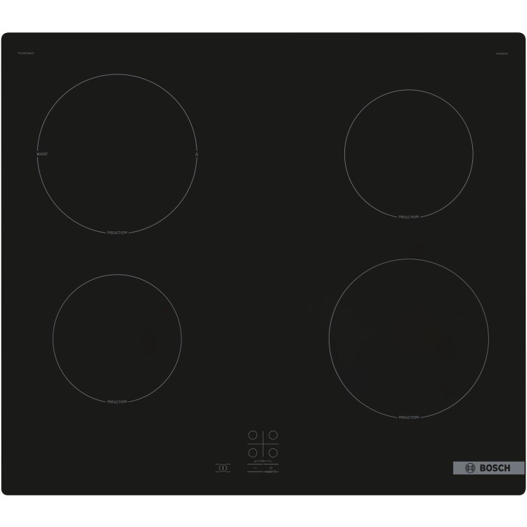 Bosch Series 2 60cm 4 Zone Induction Hob With Boost Zone