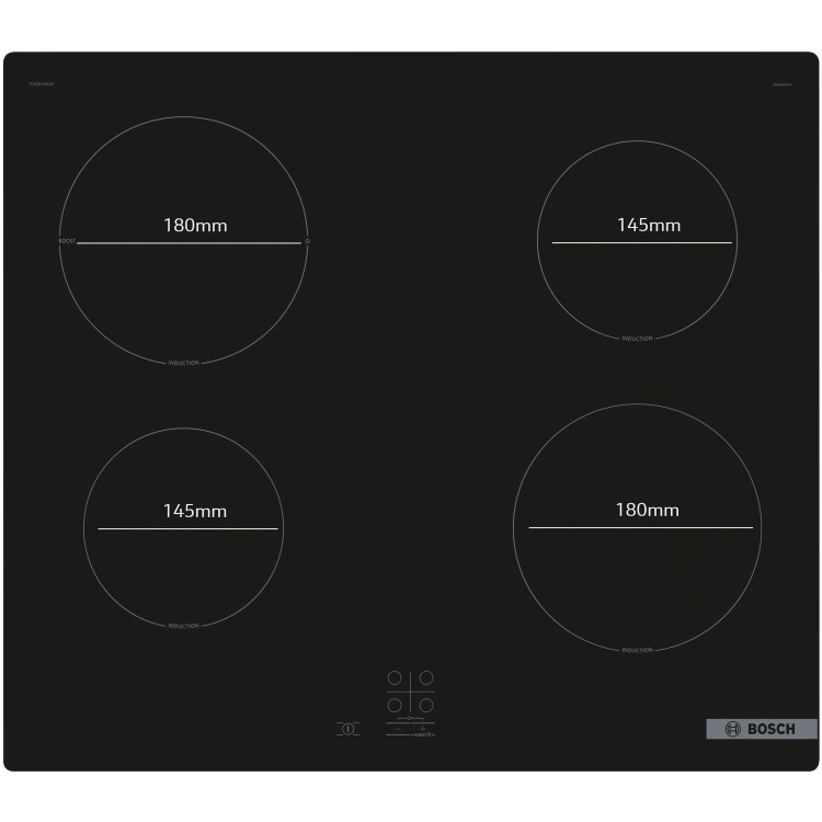 Bosch Series 2 60cm 4 Zone Induction Hob With Boost Zone - Image 3